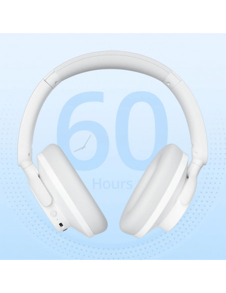 
Hibridinės ANC SOUNFII Q20S belaidės aktyvaus triukšmą slopinančios ausinės – baltos
