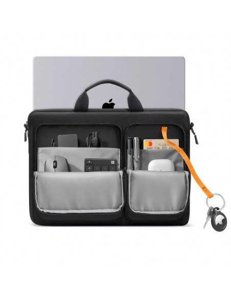 
17 colių nešiojamojo kompiuterio krepšys ir priedai, 44 x 31 x 7 cm – juodas
