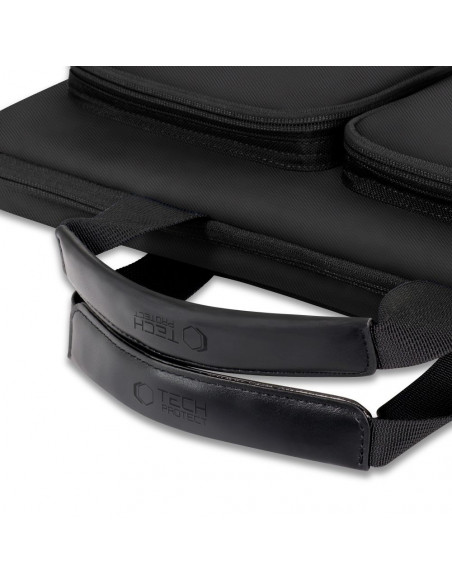 
17 colių nešiojamojo kompiuterio krepšys ir priedai, 44 x 31 x 7 cm – juodas
