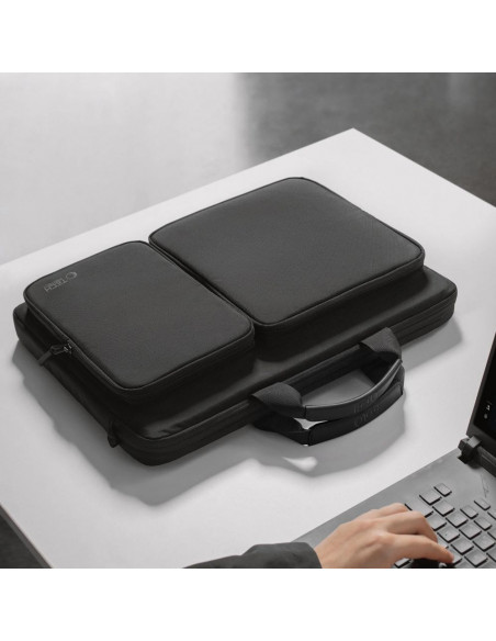 
17 colių nešiojamojo kompiuterio krepšys ir priedai, 44 x 31 x 7 cm – juodas
