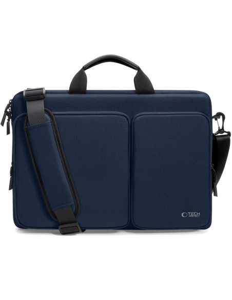 
17 colių nešiojamojo kompiuterio krepšys ir priedai, 44 x 31 x 7 cm – tamsiai mėlynas
