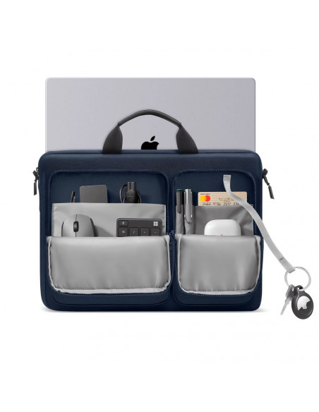 
17 colių nešiojamojo kompiuterio krepšys ir priedai, 44 x 31 x 7 cm – tamsiai mėlynas
