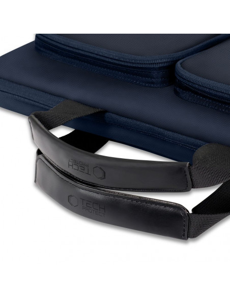 
17 colių nešiojamojo kompiuterio krepšys ir priedai, 44 x 31 x 7 cm – tamsiai mėlynas
