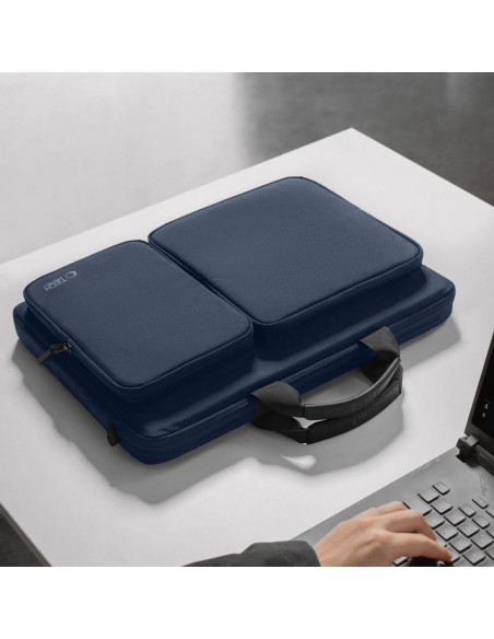 
17 colių nešiojamojo kompiuterio krepšys ir priedai, 44 x 31 x 7 cm – tamsiai mėlynas
