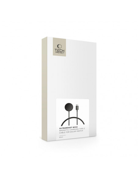 
Indukcinis įkroviklis, skirtas „Samsung Galaxy Watch USB-C 100cm“ – juodas
