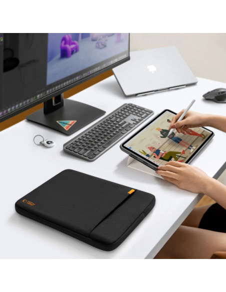 
Dėklas nešiojamam kompiuteriui ir planšetiniam kompiuteriui 11–13 colių – juodas
