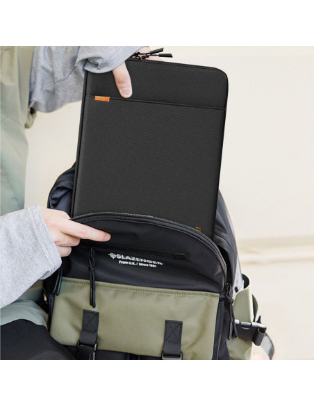 
Dėklas nešiojamam kompiuteriui ir planšetiniam kompiuteriui 11–13 colių – juodas
