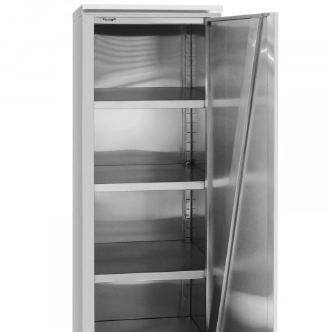 
Gastronominė indų spintelė, 3 lentynos, plienas, 60 x 70 x 180 cm
