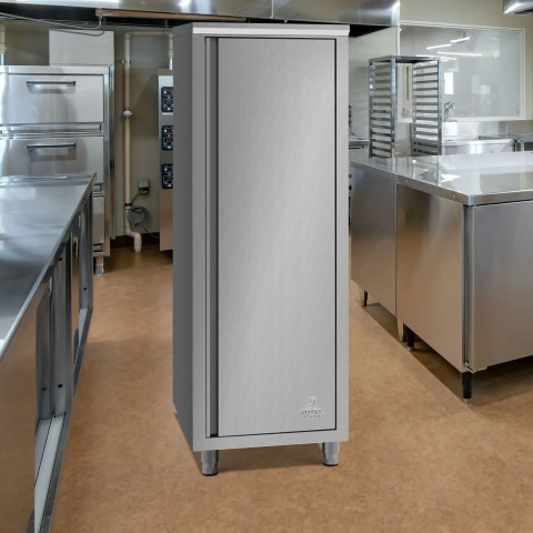 
Gastronominė indų spintelė, 3 lentynos, plienas, 60 x 70 x 180 cm
