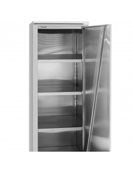 
Gastronominė indų spintelė, 3 lentynos, plienas, 60 x 60 x 180 cm
