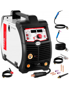 
Skaitmeninis daugiafunkcis suvirintojas TIG MIG/ MAG MMA FCAW 200A
