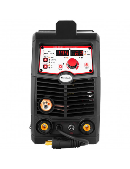 
Skaitmeninis daugiafunkcis suvirintojas TIG MIG/ MAG MMA FCAW 200A
