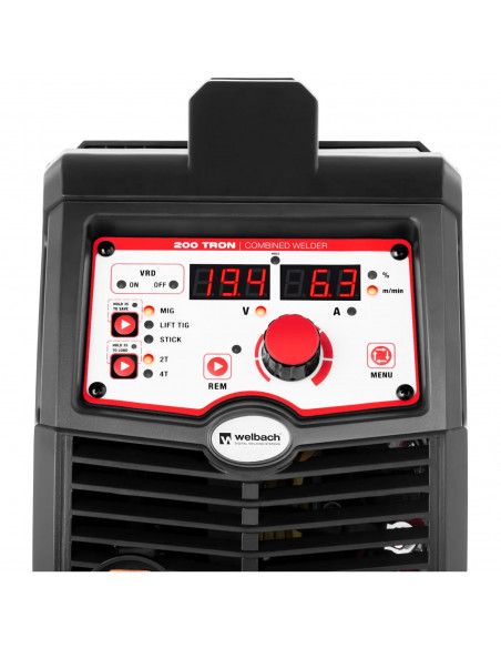 
Skaitmeninis daugiafunkcis suvirintojas TIG MIG/ MAG MMA FCAW 200A
