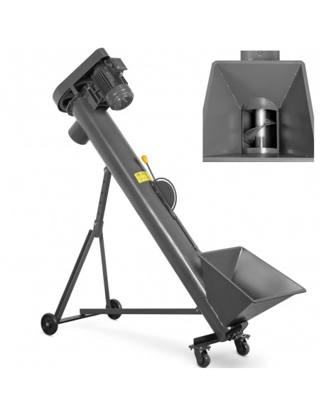 
Sraigtinis tiektuvas birių medžiagų granulėms 1,4 m 1000 kg/ val.
