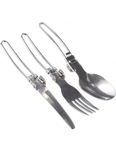 
Kempingo stalo įrankiai, virdulys, puodas, keptuvė, stalo įrankiai, rinkinys 2 asmenims
