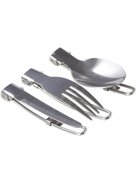 
Kempingo stalo įrankiai, virdulys, puodas, keptuvė, stalo įrankiai, rinkinys 2 asmenims
