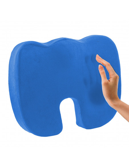 
Ortopedinė sėdynės pagalvėlė kėdei arba automobilio kėdutei XL - mėlyna
