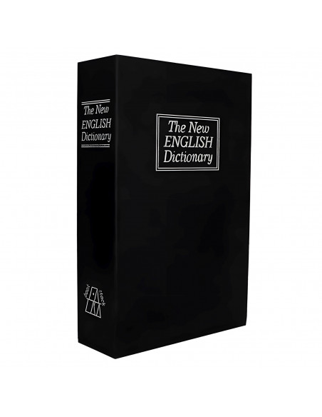 
Seifas, metalinė dėžutė vertybėms, pinigams knygos pavidalu XL dydžio
