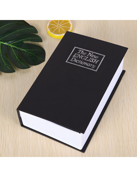 
Seifas, metalinė dėžutė vertybėms, pinigams knygos pavidalu XL dydžio
