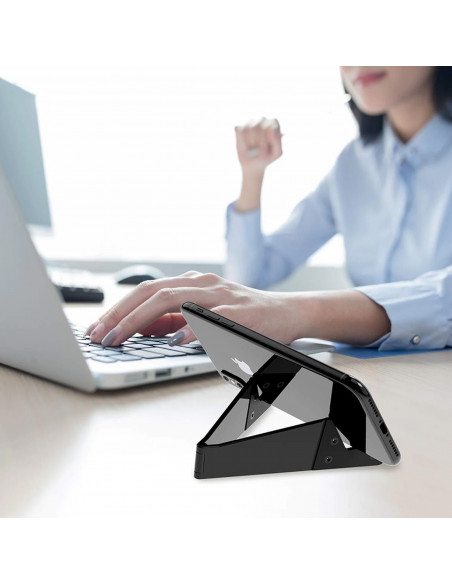 
Stalinis laikiklis telefonui ir planšetiniam kompiuteriui iki 11 colių, reguliuojamas 0–60 laipsnių kampu
