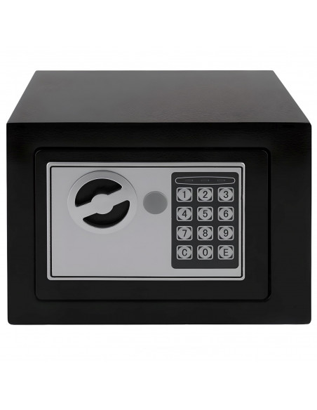 
Elektroninis seifas su rakto kodu namams ar biurui STAL 23 x 17 x 17 cm
