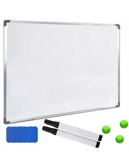 
Magnetinė sausai valoma lenta su priedais, balta, 60 x 45 cm - rinkinys
