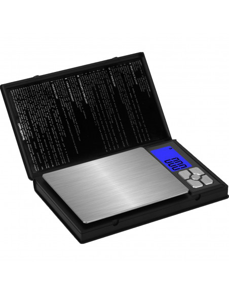 
Precizinės juvelyrinės svarstyklės, maitinamos baterijomis, užrakinamos, 0,01–500 g / 0,01 g
