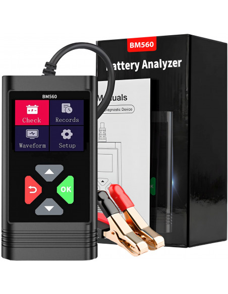 
Automobilio akumuliatoriaus diagnostikos testeris 6/ 12 V 2-220 Ah
