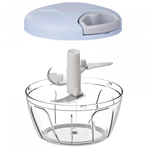 
Daržovių ir svogūnų pjaustyklė, virtuvinis smulkintuvas, 500 ml
