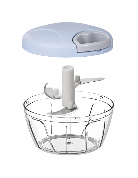 
Daržovių ir svogūnų pjaustyklė, virtuvinis smulkintuvas, 500 ml
