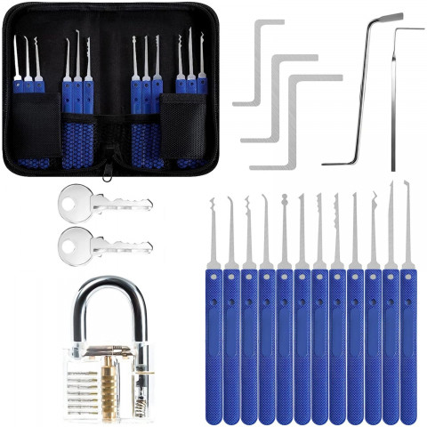 
Spynų atidarymo įrankių rinkinys - 17 vnt.
