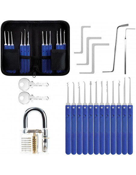 
Spynų atidarymo įrankių rinkinys - 17 vnt.
