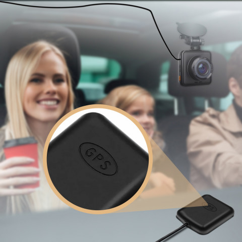 
Automobilinis vaizdo įrašymo įrenginys su GPS moduliu, 2K WiFi, 2 colių TFT LCD
