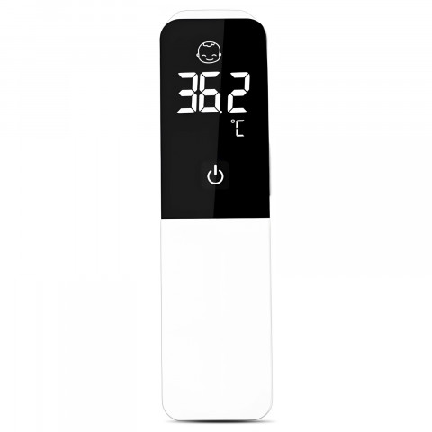 
Bekontaktis infraraudonųjų spindulių ausies kaktos termometras LCD
