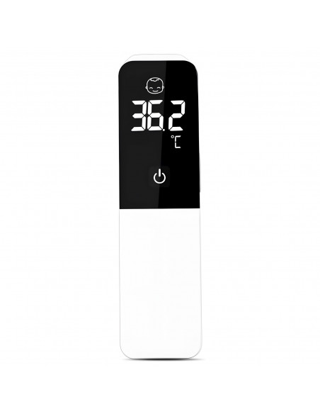 
Bekontaktis infraraudonųjų spindulių ausies kaktos termometras LCD
