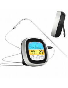 
Virtuvės termometras mėsai orkaitėje, grilyje, rūkykloje su zondu 250 C
