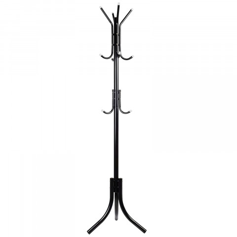 
Palėpės tipo drabužių kabykla, 3 lygiai, 175 cm – juoda
