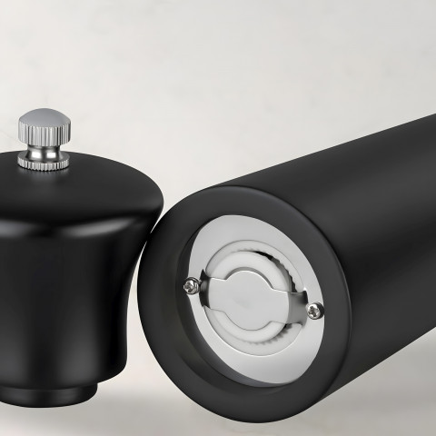 
Medinių druskos ir pipirų prieskonių malūnėlių rinkinys, 22 cm - 2 vnt.
