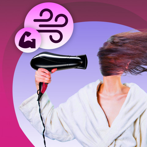 
4 viename plaukų džiovintuvas, šaltas oras, 3 džiovinimo lygiai, 2000 W
