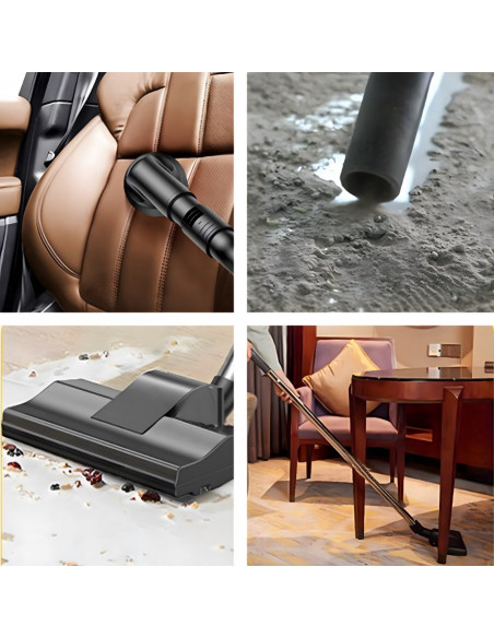 
Sausas ir drėgnas dulkių siurblys be maišelio kilimams ir apmušalams, 20 l, 2000 W
