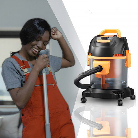 
Sausas ir drėgnas dulkių siurblys be maišelio kilimams ir apmušalams, 20 l, 2000 W
