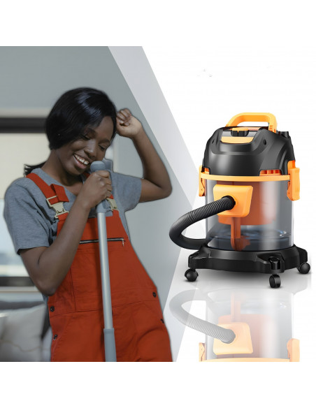 
Sausas ir drėgnas dulkių siurblys be maišelio kilimams ir apmušalams, 20 l, 2000 W
