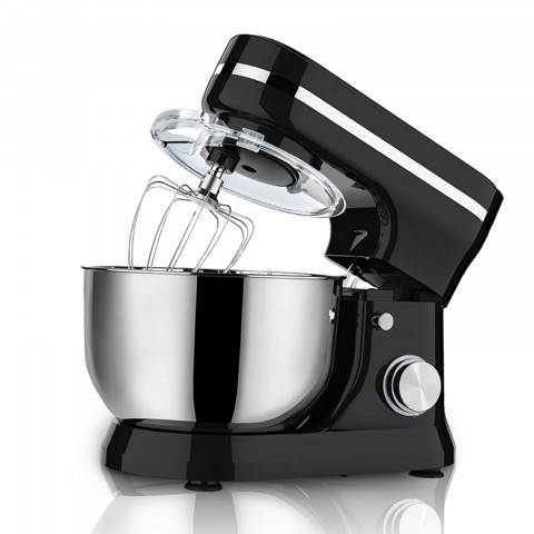 
Planetarinis maišytuvas 3 viename, kabliukas, plaktuvas, maišyklė, 6 lygiai, dubuo 6 l, 3200 W
