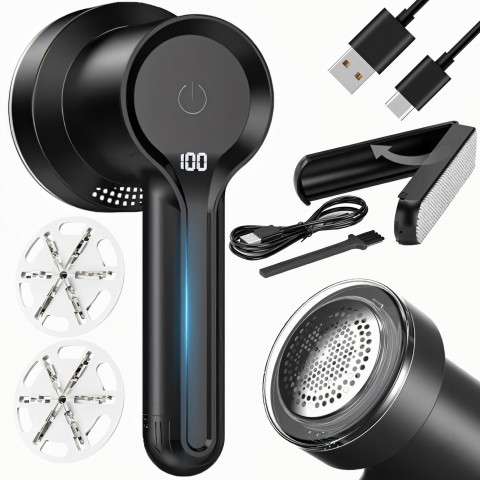 
Belaidis skustuvas drabužiams ir apmušalams, 3 greičiai, 5 W
