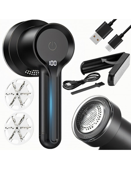 
Belaidis skustuvas drabužiams ir apmušalams, 3 greičiai, 5 W
