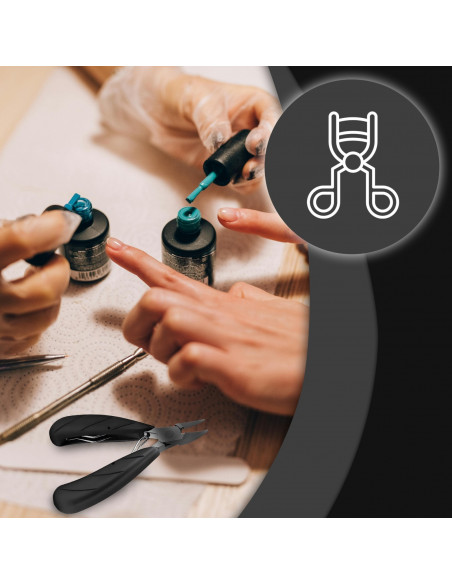 
Manikiūro ir pedikiūro nagų priežiūros įrankių rinkinys, nagų dildė, žnyplės – 8 dalių rinkinys.
