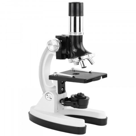 
Optinis mikroskopas su 300/ 600/ 1200 kartų didinimu, apšvietimu ir priedais – rinkinys
