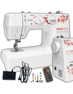 
Namų siuvimo mašina 48 dygsnių modeliai su priedais - rinkinys
