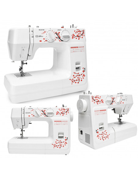 
Namų siuvimo mašina 48 dygsnių modeliai su priedais - rinkinys
