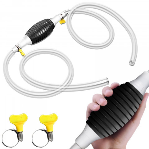 
Rankinis automobilio siurblys kurui, alyvai, skysčiams su 2 m žarna, 26 l/ val.
